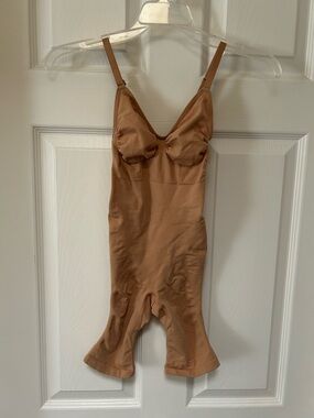 SKIMS Tan Shaping One-Piece Bodysuit